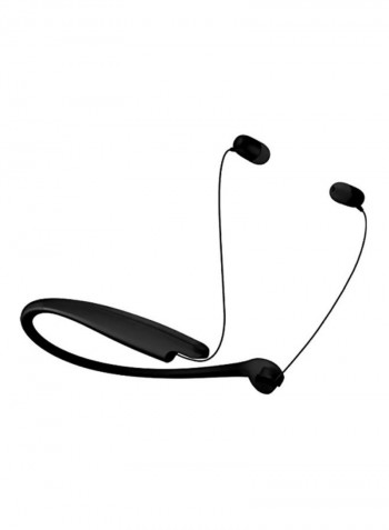 Bluetooth Wireless Stereo Neckband Earbuds Black