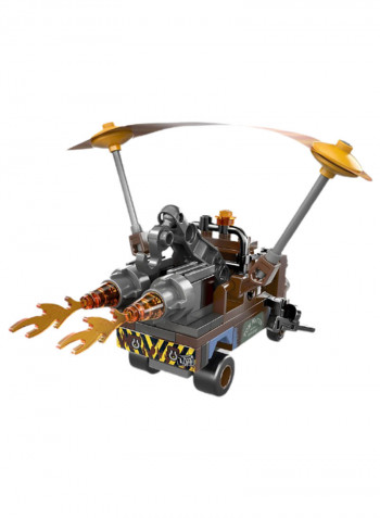 144-Piece Cars Agent Maters Escape Building Set 9483