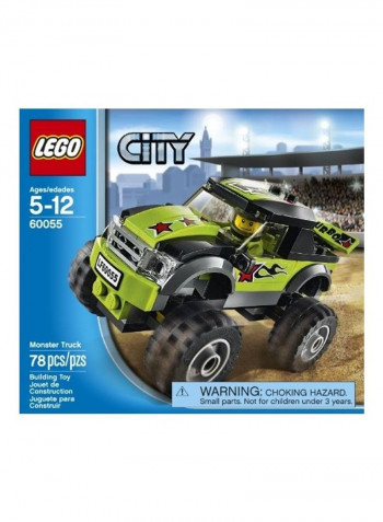78-Piece City Great Vehicles Monster Truck