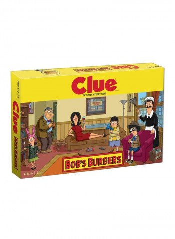 Clue Bobs Burgers Board Game CL006-443