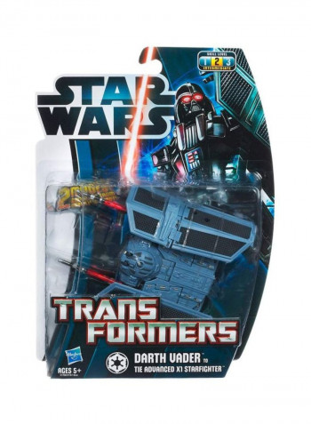 Darth Vader to Tie Advanced X1 Starfighter Action Figure