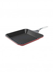 Stainless Steel Grill Pan Black/Red 11inch reviews Stainless Steel Grill Pan Black/Red 11inch