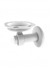 Mercury Collection Tumbler And Toothbrush Holder Matte White