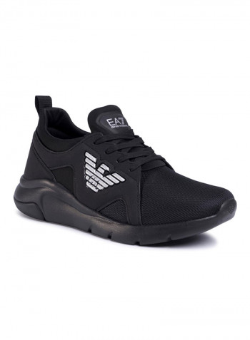 Lace-Up Sneakers Black
