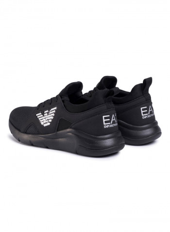 Lace-Up Sneakers Black