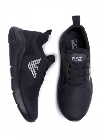 Lace-Up Sneakers Black