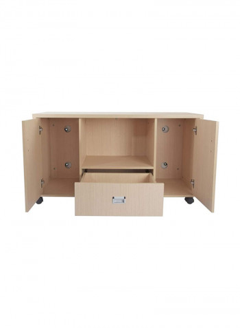 Side Extension Cabinet Beige