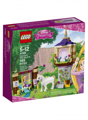 145-Piece Disney Princess Rapunzel's Best Day Ever Building Set 41065
