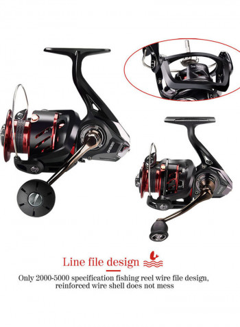 Fishing Baitcasting Reel 15x15x15cm