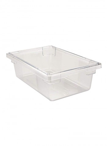 Plastic Food Container Clear 18x12x6inch