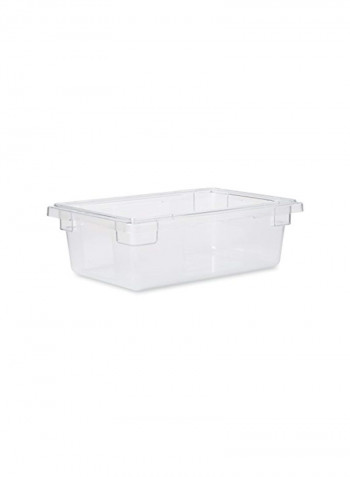 Plastic Food Container Clear 18x12x6inch