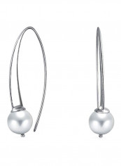 925 Sterling Silver Freshwater Cultured Pearl Studded Threader Earrings reviews 925 Sterling Silver Freshwater Cultured Pearl Studded Threader Earrings