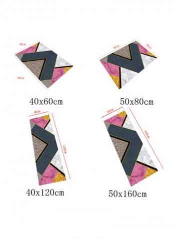 Modern Style Anti-Slip Home Kitchen Bathroom Carpet multicolour 50*160(W*L)cmcm