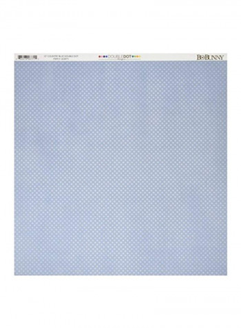 Double Dot Paper Country Blue