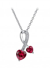 925 Sterling Silver Cubic Zirconia Studded Pendant