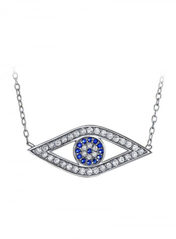 925 Sterling Silver Evil Eye Necklace
