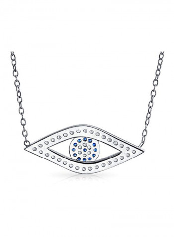 925 Sterling Silver Evil Eye Necklace