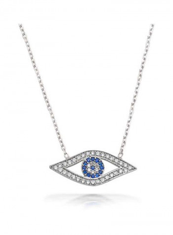 925 Sterling Silver Evil Eye Necklace