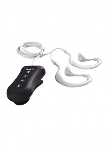 Waterproof MP3 Player Black/White