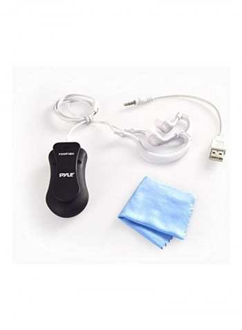 Waterproof MP3 Player Black/White