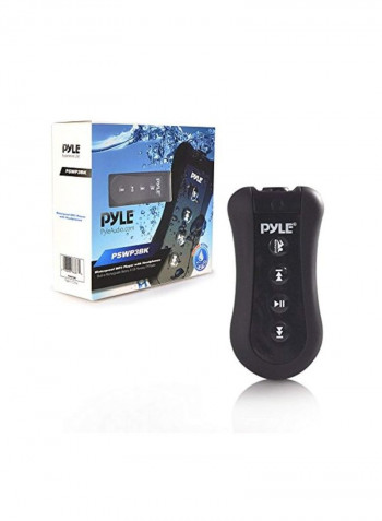 Waterproof MP3 Player Black/White