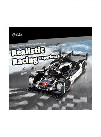 1586-Piece Cada Mobile Race Car Building Set C61016W