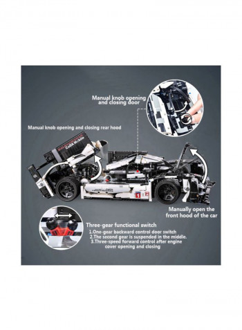 1586-Piece Cada Mobile Race Car Building Set C61016W