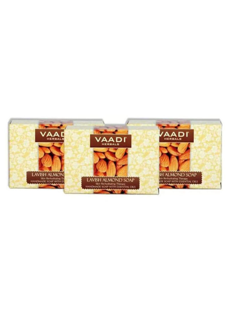 Pack Of 3 Almond Soap 3 x 75g