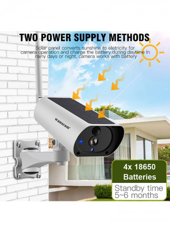 2MP 1080P Solar Powered IP Camera