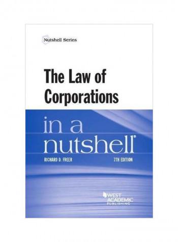 Law Of Corporations In A Nutshell Hardcover