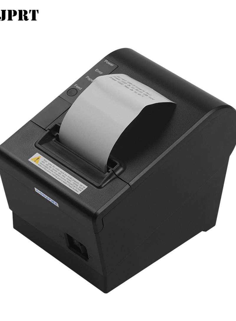 Thermal Receipt Printer 16.6x13x11.9centimeter Black