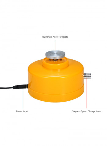 USB Mini Pottery Ceramic Machine Yellow 4.3centimeter