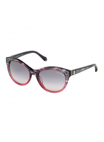 Women's UV Protected Cat Eye Sunglasses - Lens Size: 55 mm