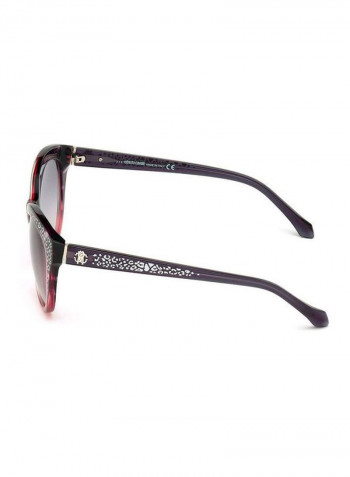 Women's UV Protected Cat Eye Sunglasses - Lens Size: 55 mm