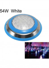 54W LED Underwater Wall-Mounted Pool Light White Light