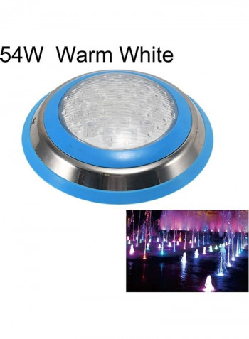 54W Waterproof LED Wall Landscape Light Warm White 31 x 31 x 8centimeter
