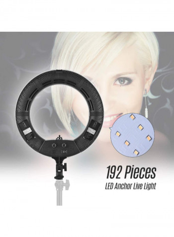 LED Ring Anchor Live Light Black