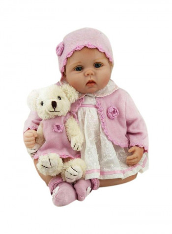 Sleeping Realistic Soft Touch Baby Dolls 22inch