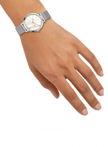 Women's Moon Stainless Steel Analog Wrist Watch 2001121
