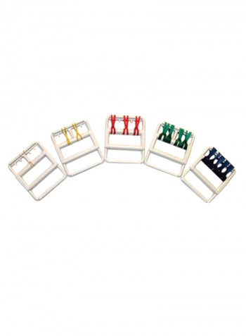 5-Piece Rubber Band Hand Exerciser Set