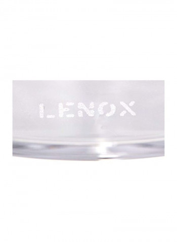 2-Piece Toasting Flute Glass Set Clear 10.75inch