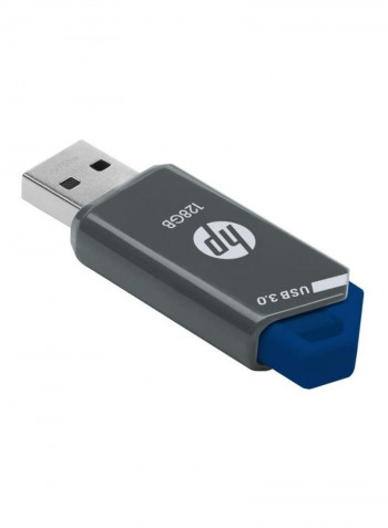 Pack Of 2 Flash Drive 0.75x0.4x2.25inch Black