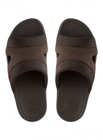 Freeway III Slides Chocolate Brown