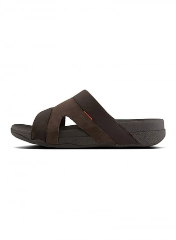 Freeway III Slides Chocolate Brown