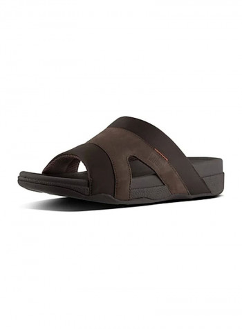Freeway III Slides Chocolate Brown