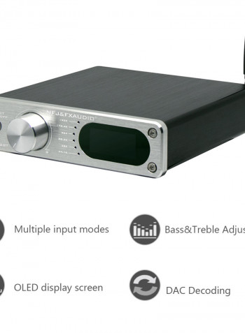 D502BT Pure Digital Amplifier V7264S-EU_P Silver