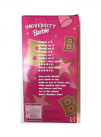 University of Texas Cheerleader Doll 13inch
