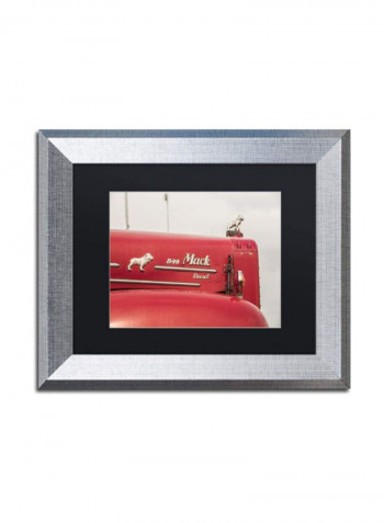 Mack Truck 2 Wall Art Red 11 x 14inch