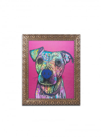 Rocking Sunset Framed Wall Art Multicolour 11 x 14inch