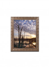 Sandy Ridge 2 Wooden Framed Wall Art Black/White 11 x 14inch